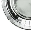 dekoracja na 50 urodziny balon foliowy glamour czarno zloty matowy do girland 20 sqr