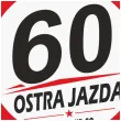dekoracja na 60 urodziny kierowcy tablica powitalna traffic ostra jazda zaczyna sie po 60