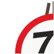 dekoracja na 70 urodziny kierowcy tablica powitalna traffic ostra jazda zaczyna sie po 70