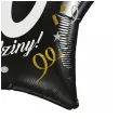 dekoracja na 80 urodziny balon foliowy gwiazda glamour czarny 18 str