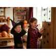 dekoracja na andrzejki halloween naklejki foliowe pajaki czarne ozdoba na okno 14 szt