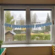 dekoracja na bal wszystkich swietrych baner girlanda papierowa ozdoba do przedszkola szkoly