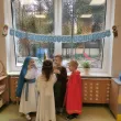 dekoracja na bal wszystkich swietrych baner girlanda papierowa ozdoba do przedszkola szkoly