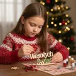 dekoracja na boze narodzenie swieta scrapki drewniane napis wesolych swiat decoupage 10 cm