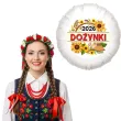 dekoracja na dozynki gminne balon foliowy dozynki 2026 sloneczniki ozdoba do girlandy 18