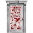dekoracja na drzwi no one leaves amscan 165x85 cm
