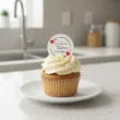 dekoracja na dzien babci i dziadka personalizowany oplatek na muffinki tartaletki kochani 6 szt