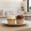 dekoracja na dzien babci i dziadka personalizowany oplatek na muffinki tartaletki kochani 6 szt