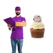 dekoracja na dzien dziadka urodziny oplatek na muffinki tartaletki dziadek potrafi wszystko x6