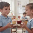 dekoracja na dzien kobiet 8 marca pikery na muffinki 8 marca serca do pracy klasy 6 szt