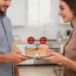 dekoracja na dzien kobiet 8 marca pikery na muffinki roze czerwone do pracy klasy 6 szt