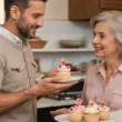 dekoracja na dzien kobiet pikery na babeczki muffinki kolorowe gerbery 6 szt
