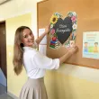 dekoracja na dzien nauczyciela edukacji narodowej plakat tablica na gazetke szkolna do klasy