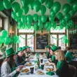 dekoracja na dzien swietego patryka balony zielone lateksowe pastel 10 zestaw 80 szt