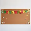 dekoracja na dzien wiosny do szkoly przedszkola baner girlanda papierowa 2 5 m