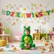 dekoracja na dzien wiosny do szkoly przedszkola baner girlanda papierowa 2 5 m