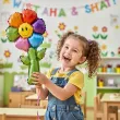 dekoracja na dzien wiosny dzien dziecka balon foliowy teczowy kwiatek godan 15 shp