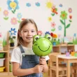 dekoracja na dzien wiosny mini balon foliowy wesola zaba do przedszkola szkoly 10 shp