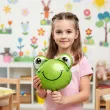 dekoracja na dzien wiosny mini balon foliowy wesola zaba do przedszkola szkoly 10 shp