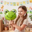 dekoracja na dzien wiosny mini balon foliowy wesola zaba do przedszkola szkoly 10 shp
