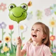dekoracja na dzien wiosny mini balon foliowy wesola zaba do przedszkola szkoly 10 shp