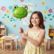dekoracja na dzien wiosny mini balon foliowy wesola zaba do przedszkola szkoly 10 shp