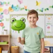 dekoracja na dzien wiosny mini balon foliowy wesola zaba do przedszkola szkoly 10 shp