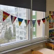 dekoracja na europejski dzien jezykow baner flagi girlanda papierowa do szkoly 3 6 m