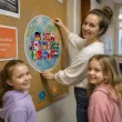 dekoracja na europejski dzien jezykow obcych plakat do powieszenia mapa na gazetke do klasy