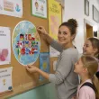 dekoracja na europejski dzien jezykow obcych plakat do powieszenia mapa na gazetke do klasy