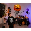 dekoracja na halloweeen balon foliowy kosciotrup straszna dynia czarny 28 rnd