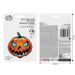 dekoracja na halloweeen balon foliowy straszna dynia czarny 18 rnd