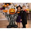 dekoracja na halloweeen stojacy balon foliowy strach na wroble potwor straszna dynia