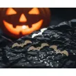 dekoracja na halloween andrzejki konfetti papierowe nietoperze