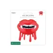 dekoracja na halloween balon foliowy krwawiace usta wampir wampirzyca 42 1 shp
