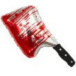 dekoracja na halloween balon foliowy tasak z krwia krwawe narzedzia 39 2 shp
