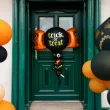 dekoracja na halloween balon foliowy xl cukierek albo psikus trick or treat 63 4 shp