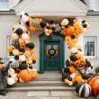 dekoracja na halloween balon foliowy xl strach na wroble dynia 52 8 shp