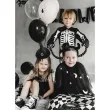 dekoracja na halloween balony pajaki czarne biale transparentne do girlandy 12 6 szt
