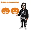 dekoracja na halloween baner girlanda papierowa dynie do powieszenia 3 6 m