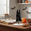 dekoracja na halloween drewniana figurka wampirzyca do postawienia 15 cm