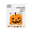 dekoracja na halloween girlanda papierowa baner duch czaszka czarny kot straszna dynia 2 5 m