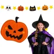 dekoracja na halloween girlanda papierowa baner duch czaszka czarny kot straszna dynia 2 5 m