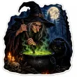 dekoracja na halloween plakat na okno drzwi straszna dynia ozdoba halloweenowa do powieszenia