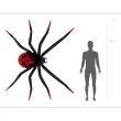 dekoracja na halloween stojacy balon foliowy xxl pajak duzy do ogrodu 111 4 awk