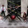 dekoracja na halloween stojacy balon foliowy xxl pajak duzy do ogrodu 111 4 awk