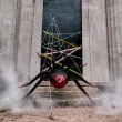 dekoracja na halloween stojacy balon foliowy xxl pajak duzy do ogrodu 111 4 awk