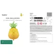 dekoracja na impreze w stylu hawajskim urodziny balon foliowy ananas owoc tropikalny 32