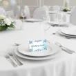 dekoracja na komunie chrzest wizytowki na stol winietki chlopiec dziekujemy 10 szt