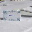 dekoracja na komunie chrzest wizytowki na stol winietki chlopiec dziekujemy 10 szt
